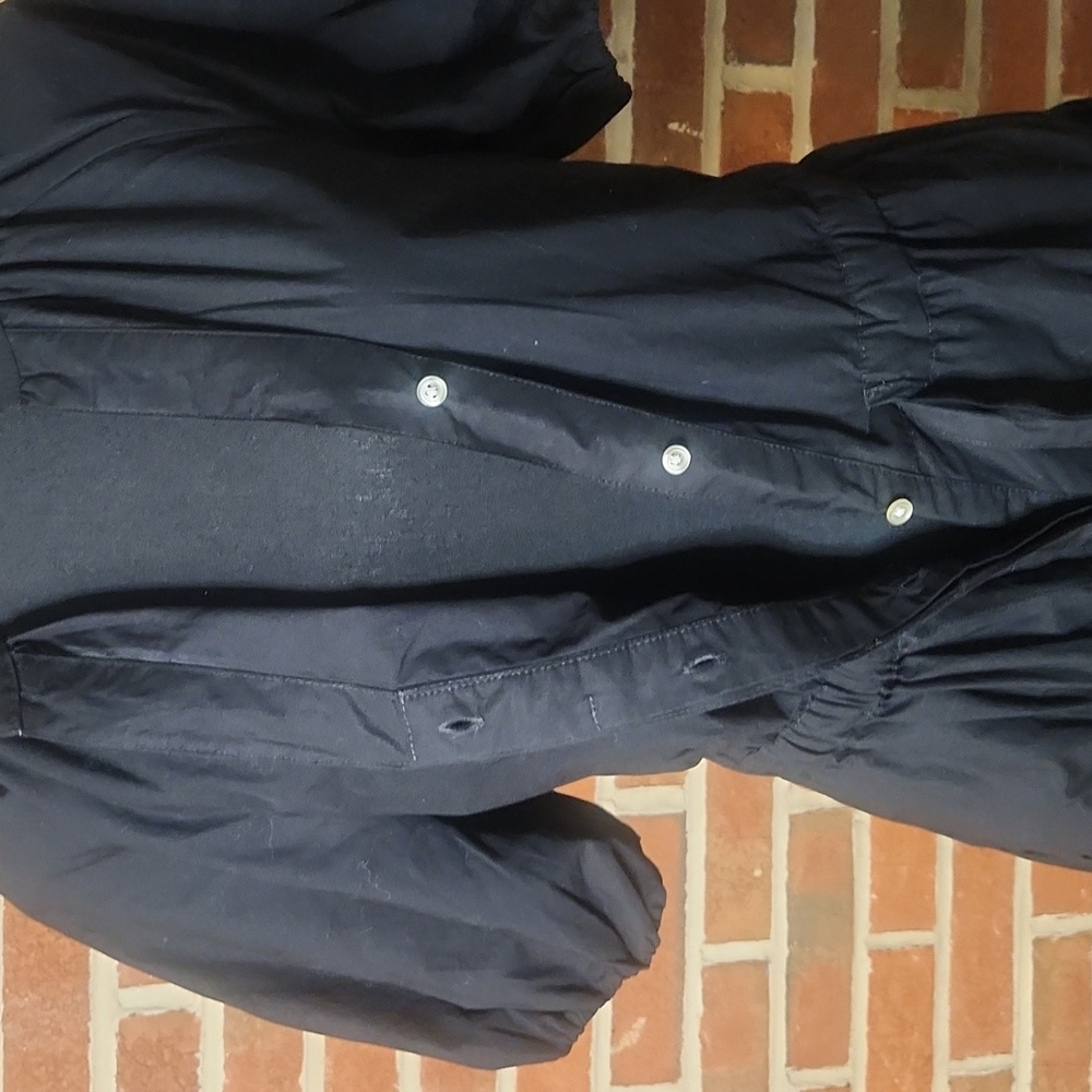 NWT Free Assembly Black Cotton Dress, Size Small - Picture 8 of 13